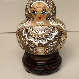 Artisan Wood Nesting Dolls